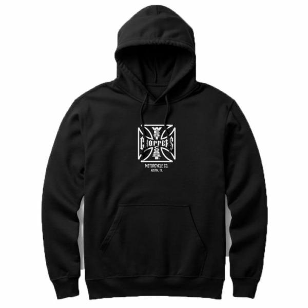 WCC ATX CROSS フーディー ブラック/ホワイト