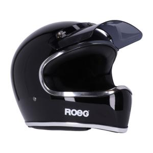 【Roeg】 Peruna モトスタイルヘルメット MIDNIGHT メタリック・ブラック