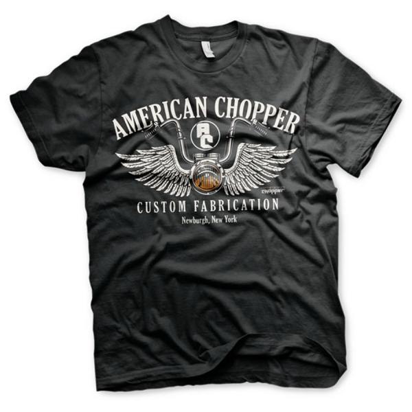 【American Chopper】 ハンドルバー Tシャツ ブラック