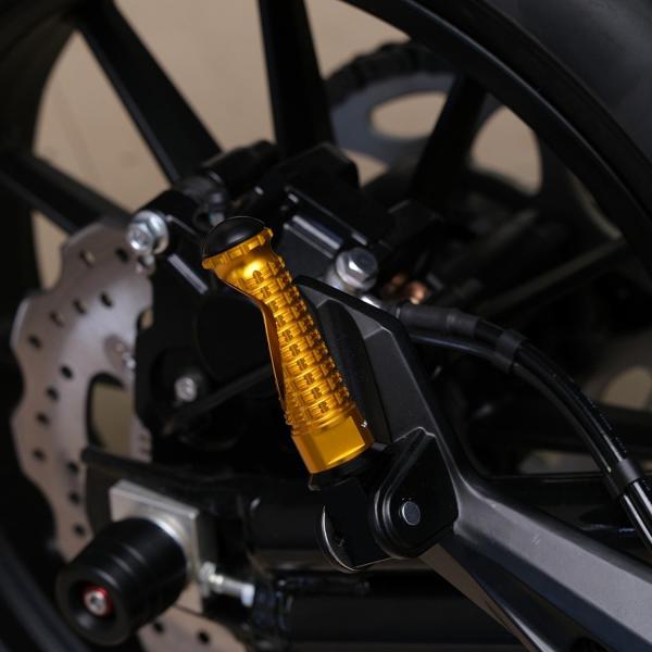 ハーレー X350 スタンダード・パッセンジャーアルミステップ (カラーアルマイト仕上げ) SPEE...