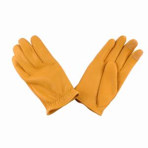 GMG DEER SKIN GLOVE ショートリスト GMG-07 GOLD/鹿革グローブレザー