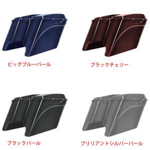 HOGWorkz ハーレー、サドルバッグ・エクステンションキット 4インチ 