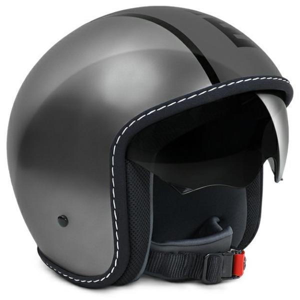 モモ デザイン(MOMO) ジェットヘルメット BLADE メタル/グレー(MD1011001004...