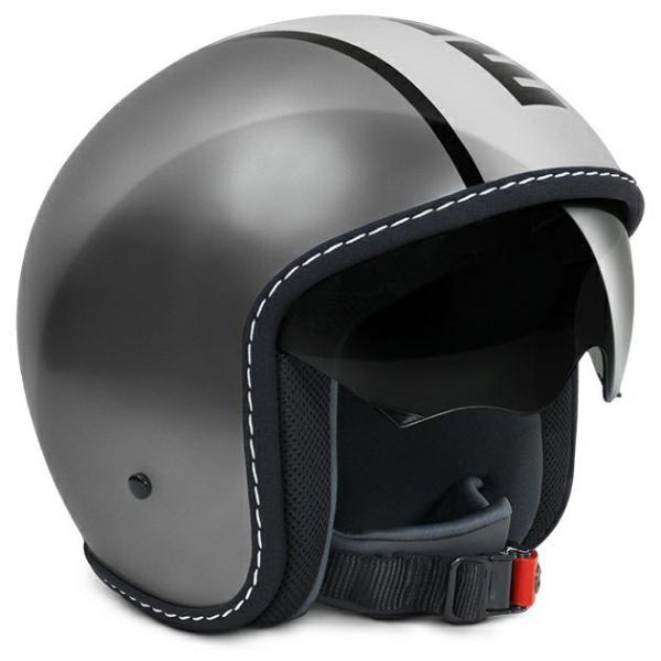 モモ デザイン(MOMO) ジェットヘルメット BLADE メタル/ホワイト(MD101100100...