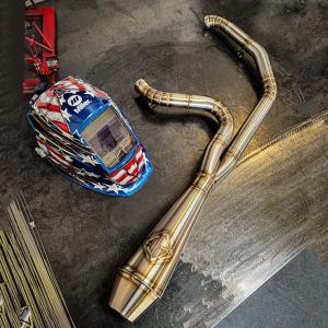 ラインハート 500-0102 RINEHART RACING 4インチ スリップオンマフラー