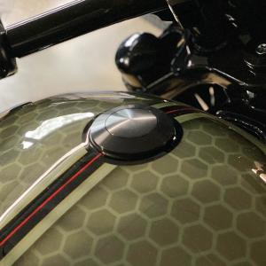 ハーレーダビッドソン 純正 フラッシュマウント フューエルキャップ