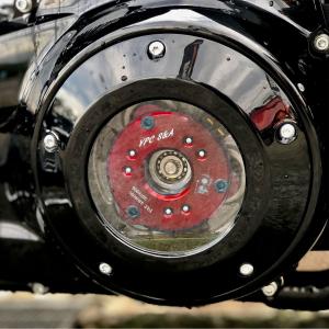 T.P.P VP（可変圧力）クラッチ レッド M8ソフテイル TAK'S PERFORMANCE