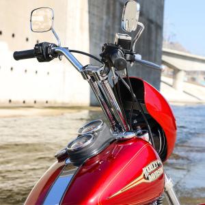 ハーレー ハンドルバーバッグ スリム (ブラック) Thrashin Supply