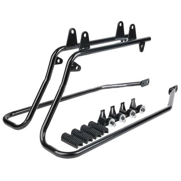 TXF2906100 サドルバッグマウント ブラック 2008〜2017 FLSTC、FLSTN、F...