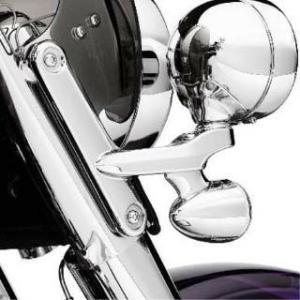 TXF2906329-E カスタム補助ライトブラケット クローム 1994〜2013 ツーリング