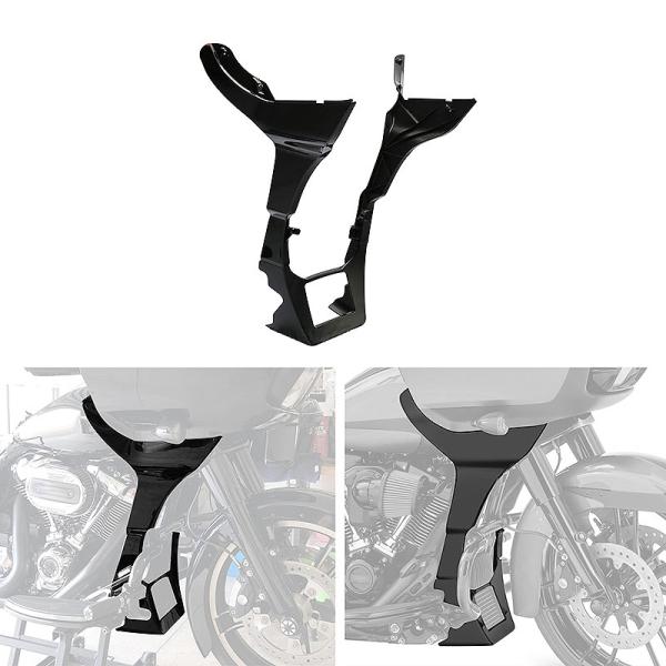 M8 FLTRXS/T ロワーフェアリングスポイラー グロスブラック WMW