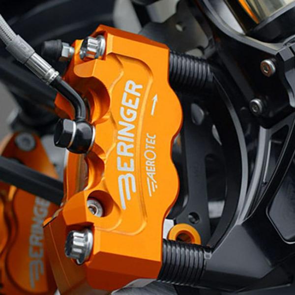 ハーレー ラジアルマウントキャリパー用 ボルトセット 80mm (ブラック) クラウス