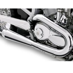 M8ツーリング 4.5インチ スリップオンマフラー スムースチップ