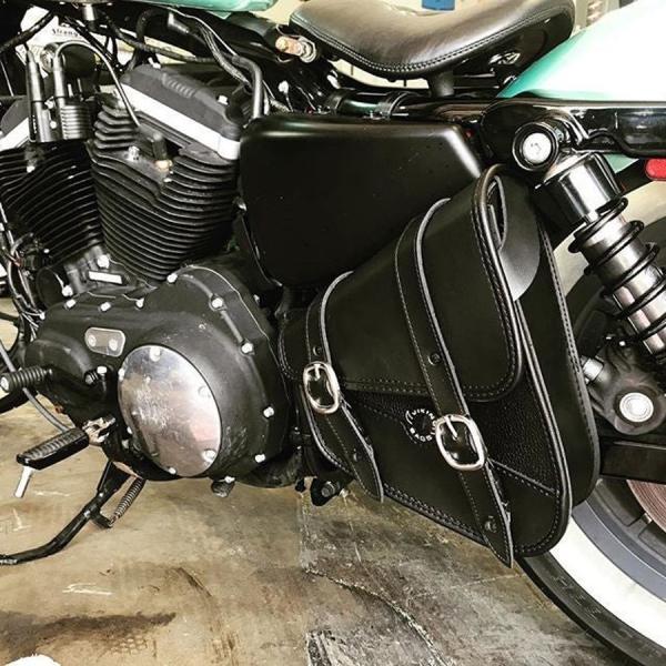 XL スポーツスター スイングアームバッグ 3.6L Viking Bags