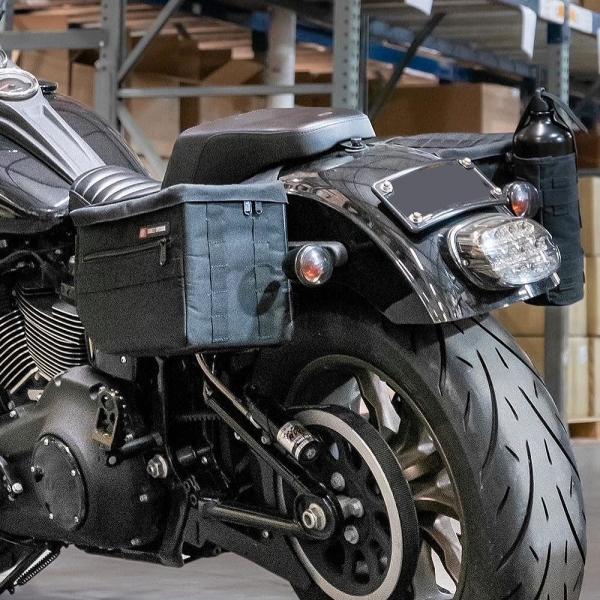 Viking Bags Patriot ラージ・振り分けサドルバッグ 27L ソフテイル、ダイナ、ス...