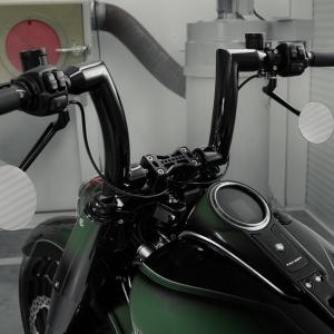 トライジャ製　ドラックバーハンドル760mm トライジャ ドラッグバーハンドル（760mm） ブラック バイク