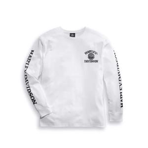 ハーレーダビッドソン 純正 メンズ スカル・ロングスリーブTシャツ