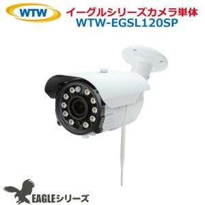 防犯カメラ  ワイヤレス  屋外仕様 センサーライトカメラ カメラ単体  塚本無線 イーグルシリーズ WTW-EGSL120SP カメラ単体｜hdc