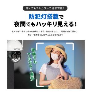 防犯カメラ パンチルトズーム 400万画素 屋...の詳細画像4
