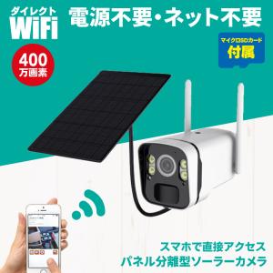 塚本無線 みてるちゃんWSP WTW-WSP12X 防犯カメラ パンチルト ソーラー