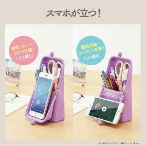 ペンケース 筆箱 スタンドペンケース シリコン...の詳細画像2