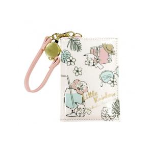 在庫品限り ピカチュウ 定期入れ 定期券 2つ折りパスケース ポケモン 通勤 キッズ ホワイトピンク 白桃色 豊富な品 通学 レディース メンズ