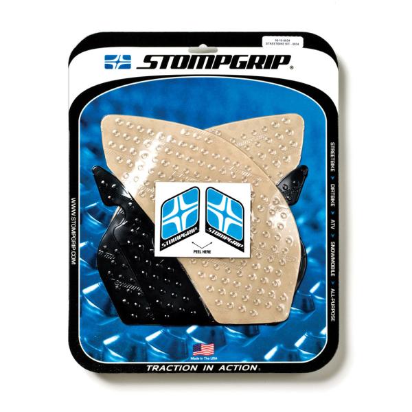 STOMPGRIP/ストンプグリップ トラクションパッドタンクキット クリア ZX10R 08-10...