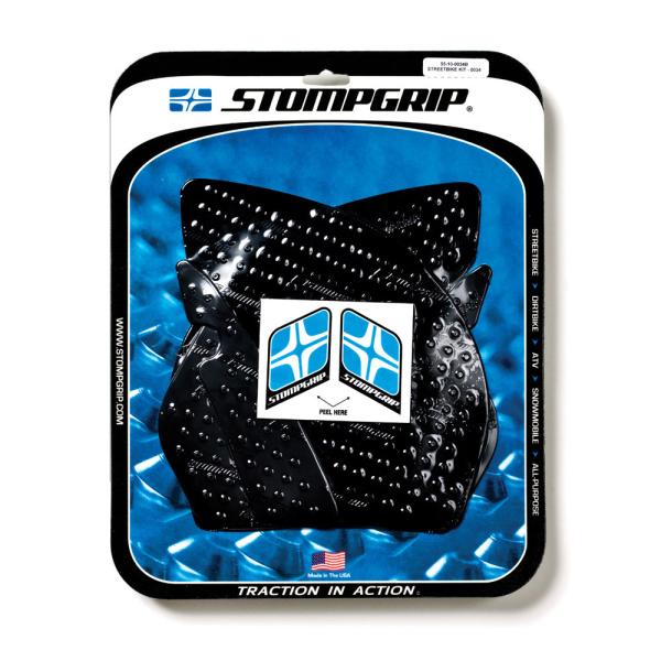 STOMPGRIP/ストンプグリップ トラクションパッドタンクキット ブラック ZX10R 08-1...
