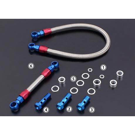 【PMC.Inc】 GPZ900R シリンダーヘッドバイパス カラーセット 単品