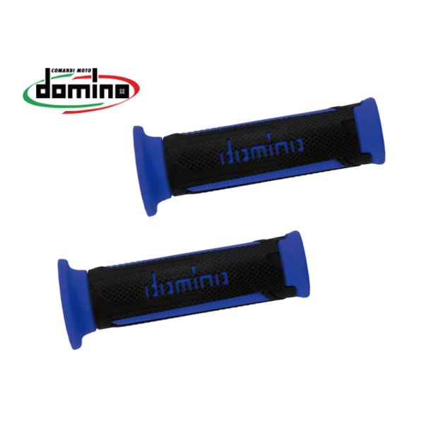 domino/ドミノ  グリップ ツーリスモタイプ ブラック×ブルー