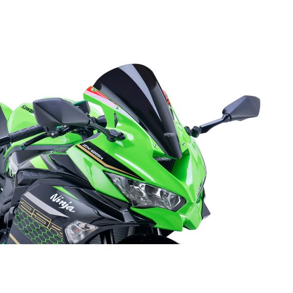 MRA/エムアールエー スクリーン レーシング ブラック Ninja ZX-25R/SE 20-21...