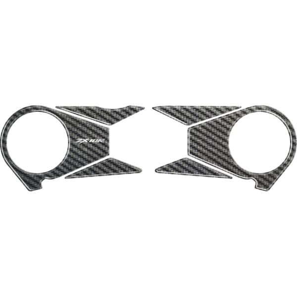 ONEDESIGN(PRINT) トップブリッジステッカー カーボン柄 ZX-10R 06-10  ...
