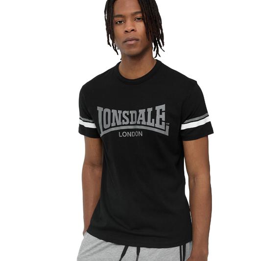 LONSDALE ロンズデール / ロゴプリントTシャツ(CREICH) Black -送料無料-