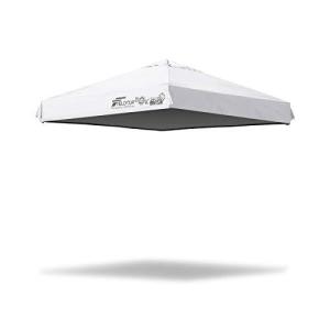 FIELDOOR トップカバー 天幕 2.0×2.0m タープテント専用 UVカット 高耐水 ※トップカバーのみ  2.0m / ホワイト