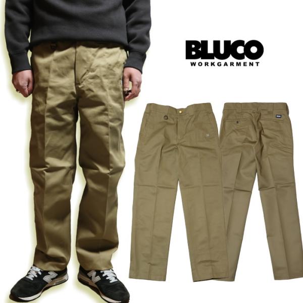 BLUCO ブルコ ワークパンツ スタンダード ストレート TC生地 0004  BLUCO WOR...