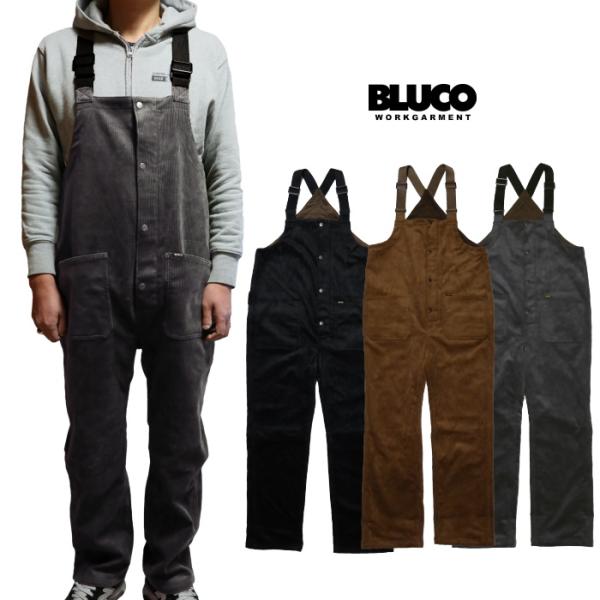 BLUCO ブルコ ワームオーバーオール コーデュロイ 135-43-151 BLUCO WORK ...