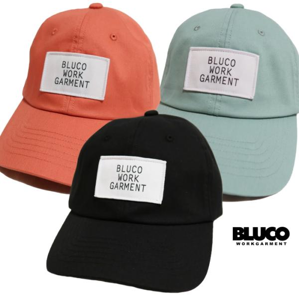 BLUCO ブルコ 6パネル キャップ コットン ロゴ 143-61-003 BLUCO WORK ...