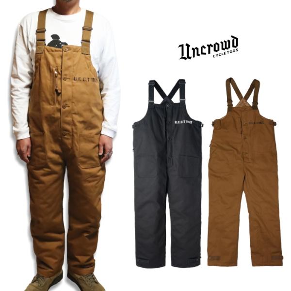 UNCROWD アンクラウド ダックデッキパンツ オーバーオール 2015 中綿 プリマロフト 23...