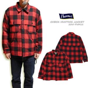 フェローズ Pherrow' ブロックチェック マッキーノ ジャケット Pherrow's】着回しのしやすいハンティングジャケット