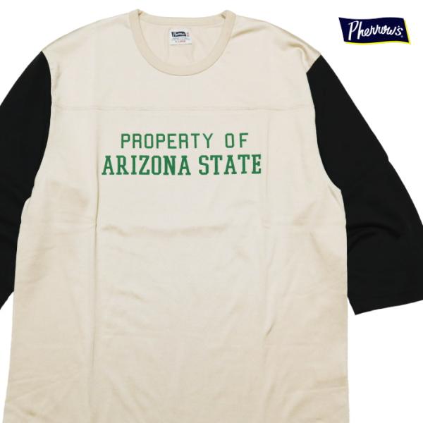 Pherrow's フェローズ フットボールTシャツ ARIZONA STATE プレーティング 2...