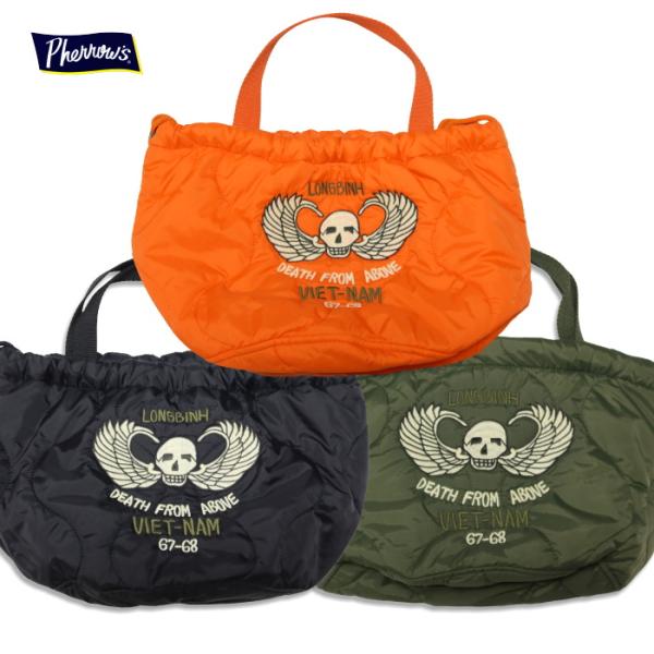 Pherrow's フェローズ スーベニアバッグ 巾着バッグ 手提げ 1st AIR CAV 25W...