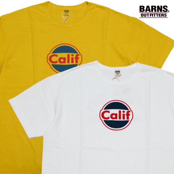 BARNS OUTFITTERS バーンズアウトフィッターズ Tシャツ"CALIF" ピグメントダイ...