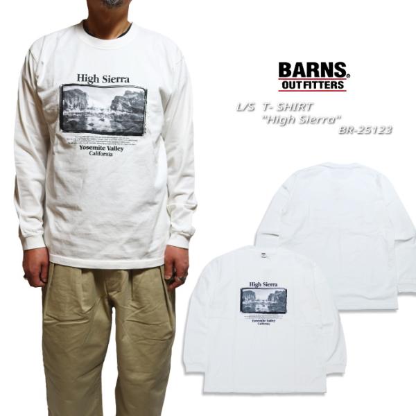 BARNS OUTFITTERS バーンズアウトフィッターズ 長袖Tシャツ High Sierra ...