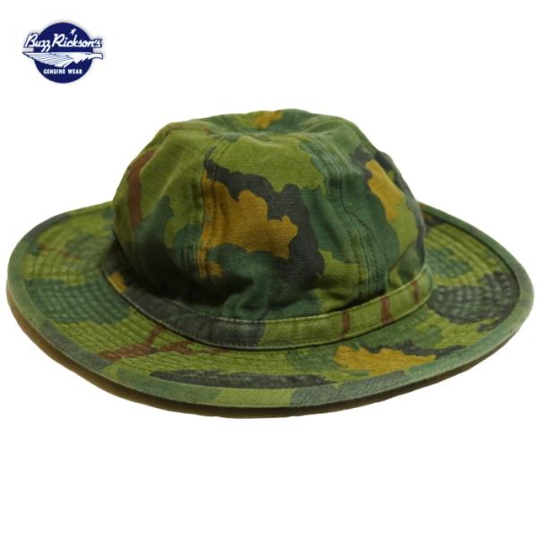 Buzz Rickson's バズリクソンズ ワークハット ミッチェルパターンカモフラージュハット ...