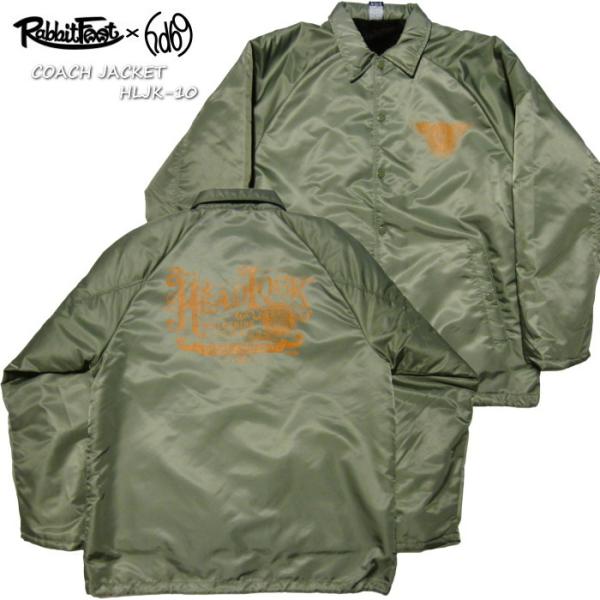 HEAD LOCK コーチジャケット Rabbit Footデザイン "HD69 CS." HLJK...