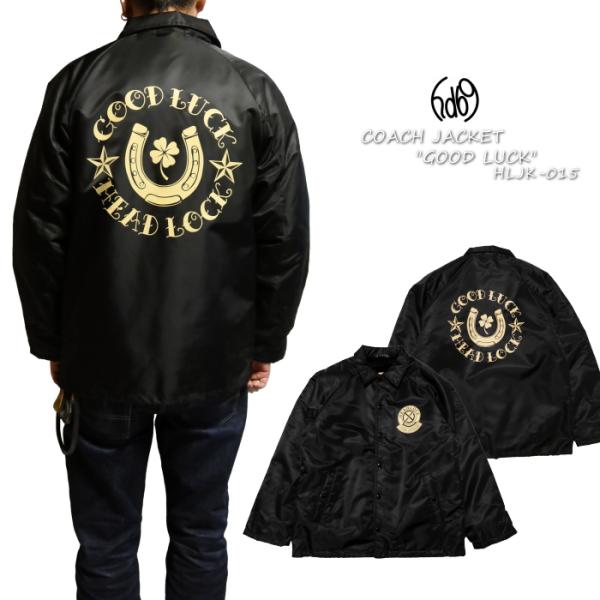 HEAD LOCK ヘッドロック コーチジャケット 裏ボアGOOD LUCK グッドラック オリジナ...