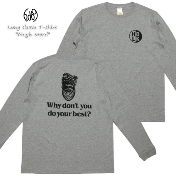 HEAD LOCK オリジナル ロングTシャツ "Magic word" HLLT-007 メンズ ...