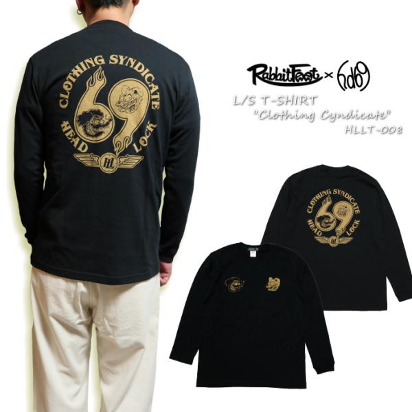 Rabbit Foot×HEAD LOCK ロングTシャツ 長袖"Clothing Cyndicat...