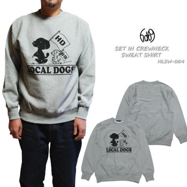HEAD LOCK ヘッドロック サイドリブスウェットシャツ "LOCAL DOGS" HLSW-0...