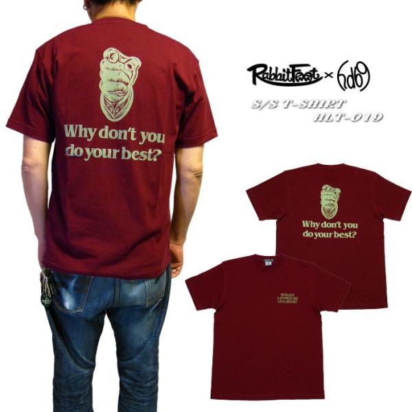 Rabbit Foot×HEAD LOCK Tシャツ "Magic word"  HLT-019 メ...